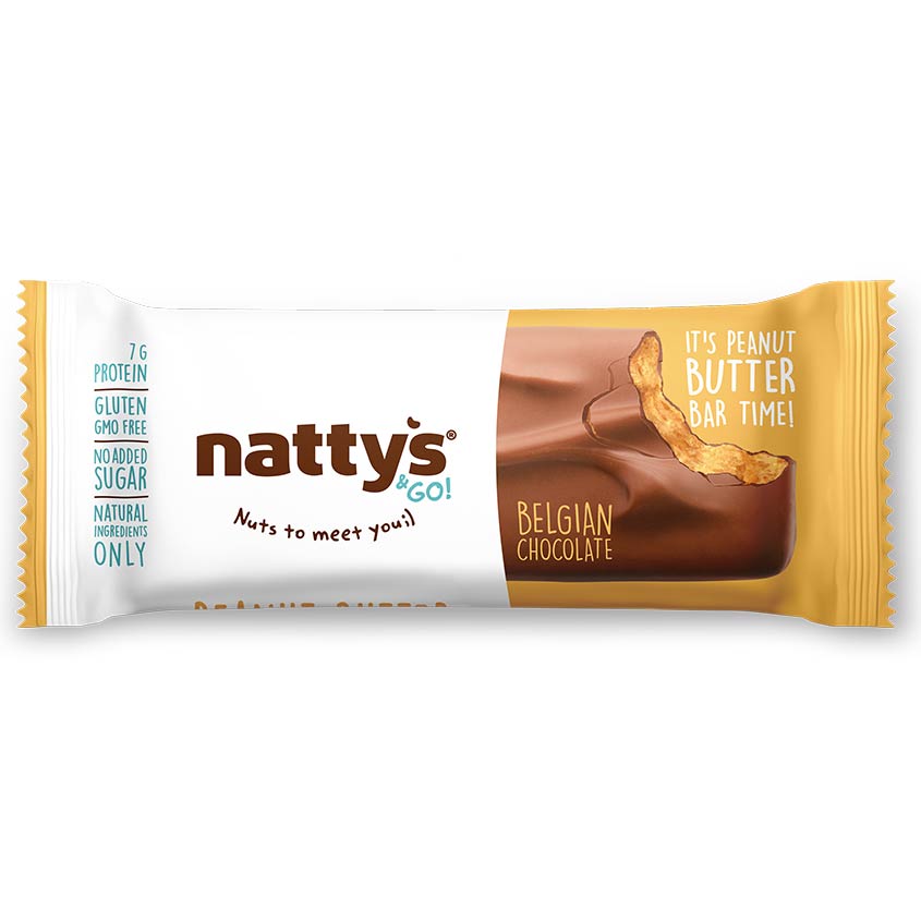 NATTYS Шоколадный батончик NATTYS в молочном шоколаде 45 г