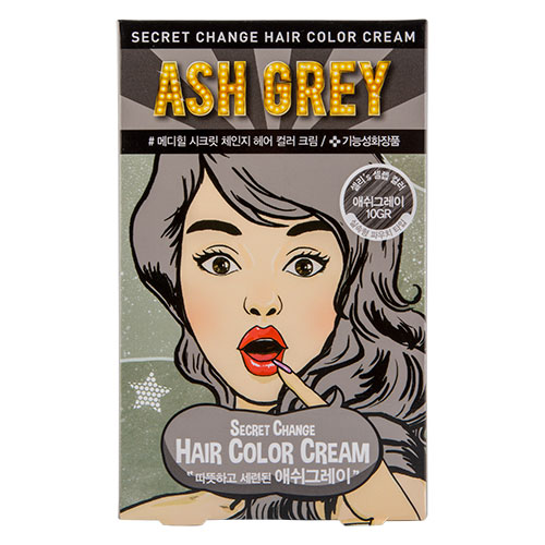 

Крем-краска для волос MEDIHEAL SECRET HAIR тон Ash grey