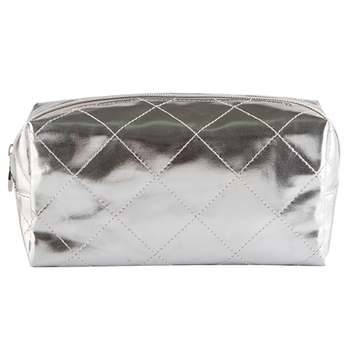 

Косметичка LADY PINK METALLIC серебряная