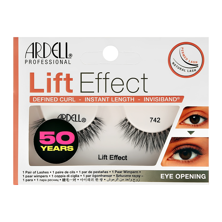 Ресницы накладные ARDELL LIFT EFFECT № 742