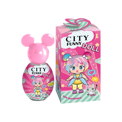 Душистая вода CITY PARFUM CITY FUNNY DOLL дет. 30 мл