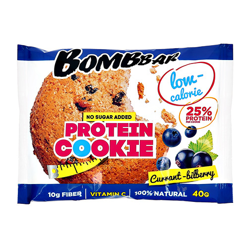 Печенье неглазированное `BOMBBAR` Смородина-черника 40 г