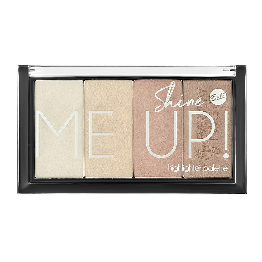 Палетка хайлайтеров BELL SHINE ME UP! HIGHLIGHTER тон 01