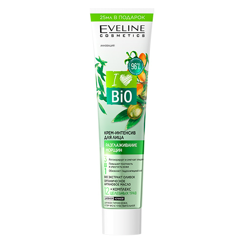 

Крем-интенсив для лица EVELINE I LOVE BIO против морщин 125 мл