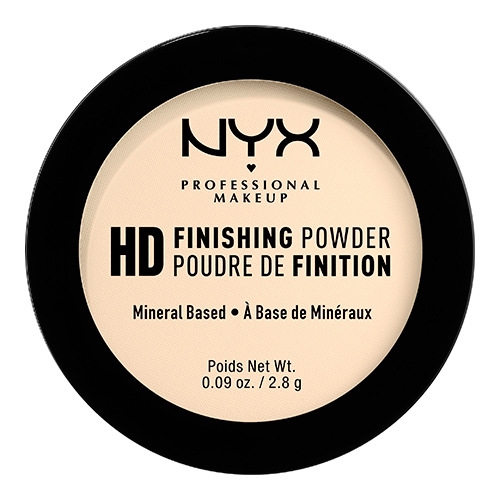 Пудра компактная для лица `NYX PROFESSIONAL MAKEUP` HIGH DEFINITION FINISHING POWDER мини тон 01 Translucent