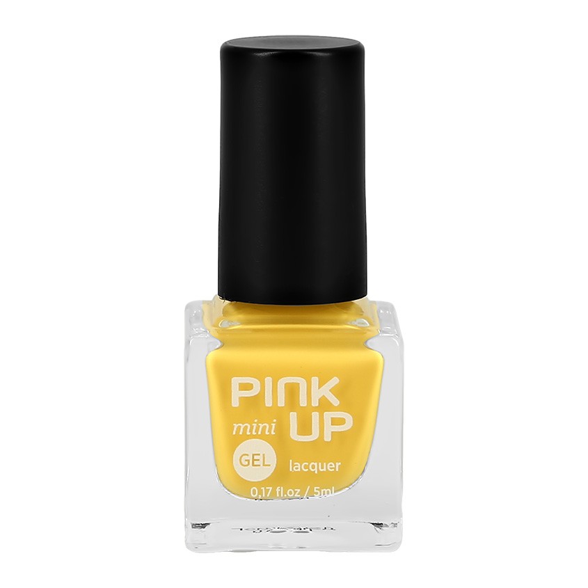 Лак для ногтей PINK UP MINI GEL с эффектом геля тон 28 5 мл