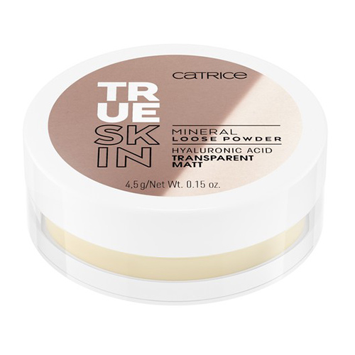 Пудра рассыпчатая для лица CATRICE TRUE SKIN MINERAL LOOSE POWDER тон 010 Transparent Matt - фото 1