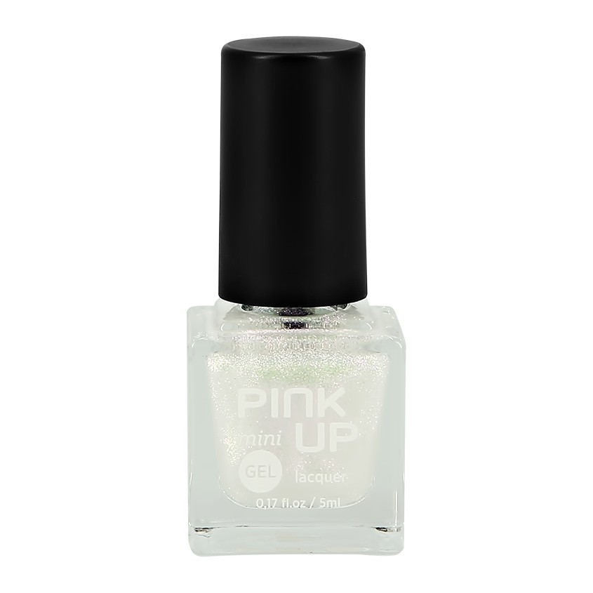 цена Лак для ногтей PINK UP MINI GEL с эффектом геля тон 50 5 мл