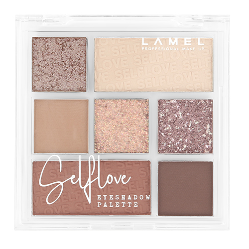 

Набор теней для век LAMEL PROFESSIONAL SELFLOVE EYESHADOW PALETTE тон 401