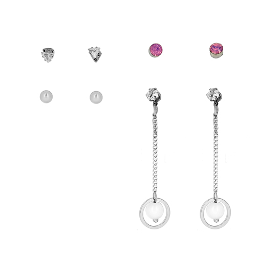 

Набор серег LADY PINK MUST HAVE 4 пары