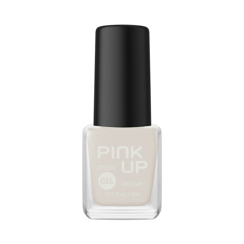 PINK UP Лак для ногтей PINK UP MINI GEL тон 81 5 мл