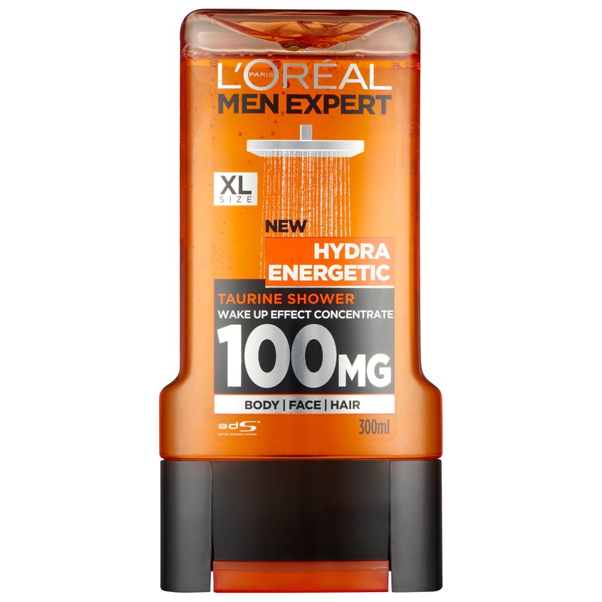 Гель для душа LOREAL MEN EXPERT ГИДРА ЭНЕРГЕТИК бодрящий 300 мл