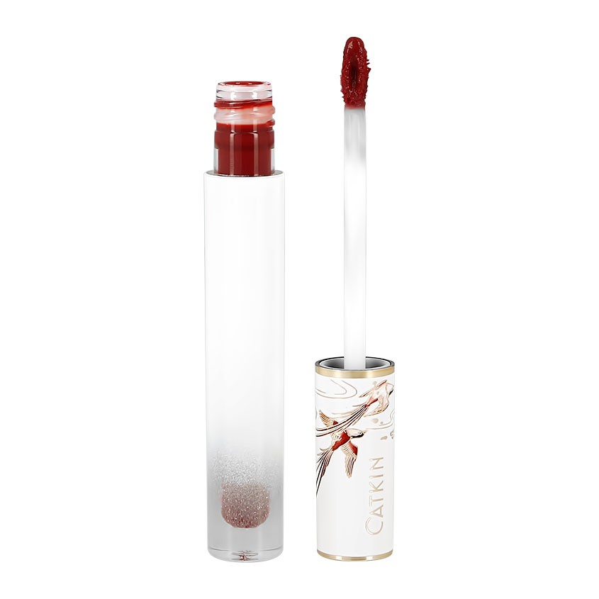 Помада для губ CATKIN MIRROR OF THE SKY LIQUID LIPSTICK тон C01 sugar coasted tomato жидкая 899₽