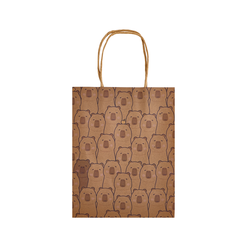 Пакет подарочный FUN Капибары M