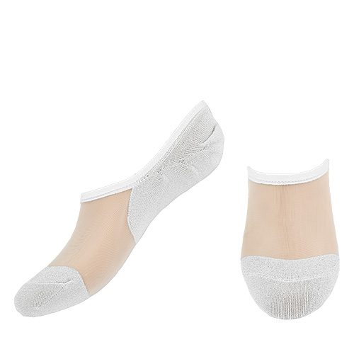 

Носки женские SOCKS GLITTER капрон gray р-р единый