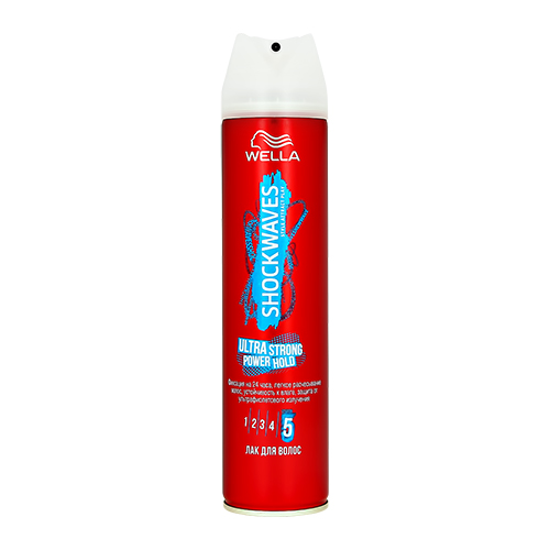 

Лак для волос WELLA SHOCKWAVES Ultra strong power hold 250 мл