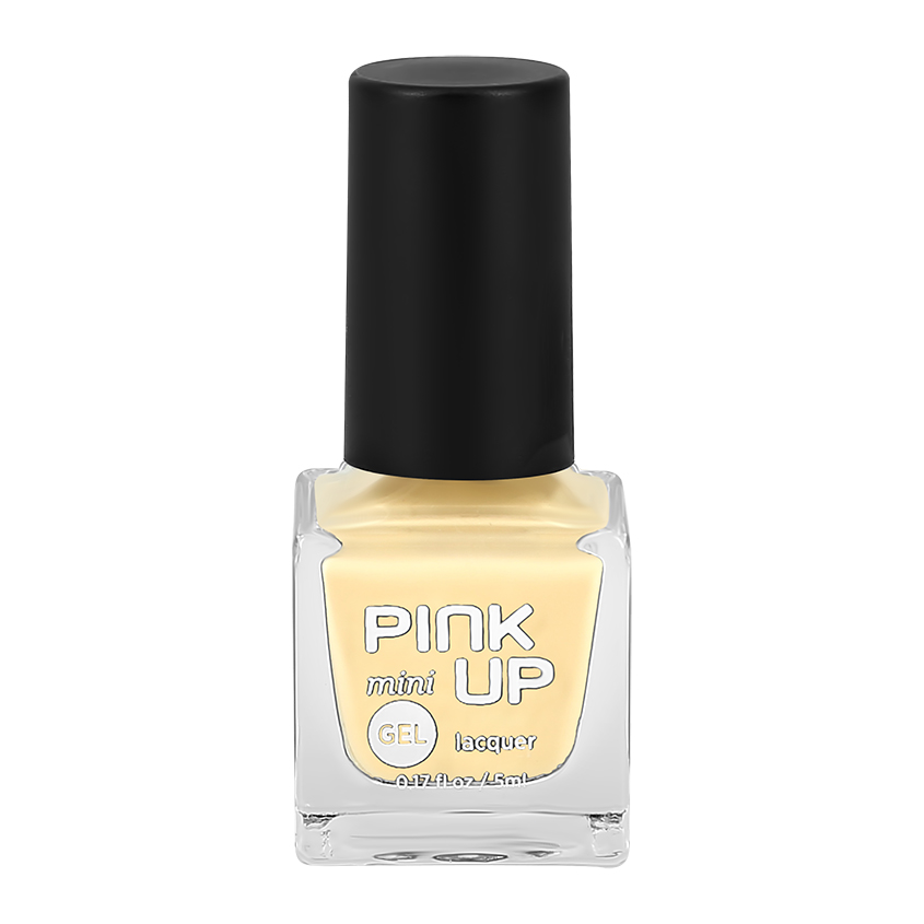 PINK UP Лак для ногтей PINK UP MINI GEL тон 73 5 мл