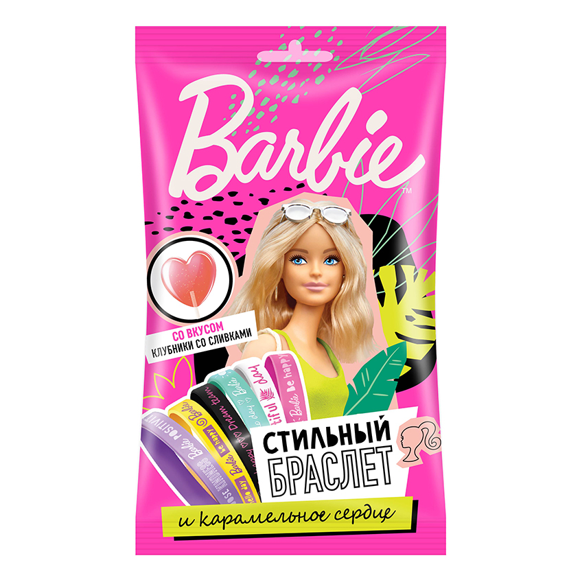 

Набор BARBIE карамель и браслет 10 г