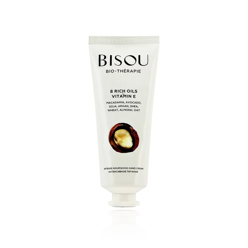 Крем для рук BISOU BIO-THERAPIE с маслами и витамином Е интенсивное питание 60 мл
