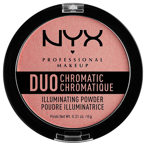 

Хайлайтер для лица NYX PROFESSIONAL MAKEUP DUO CHROMATIC тон 03 crushed bloom