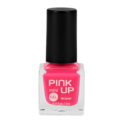 цена Лак для ногтей PINK UP MINI GEL с эффектом геля тон 22 5 мл