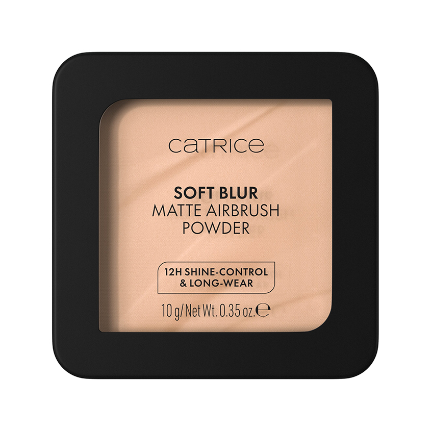 Пудра для лица CATRICE SOFT BLUR MATTE компактная матирующая тон 030W
