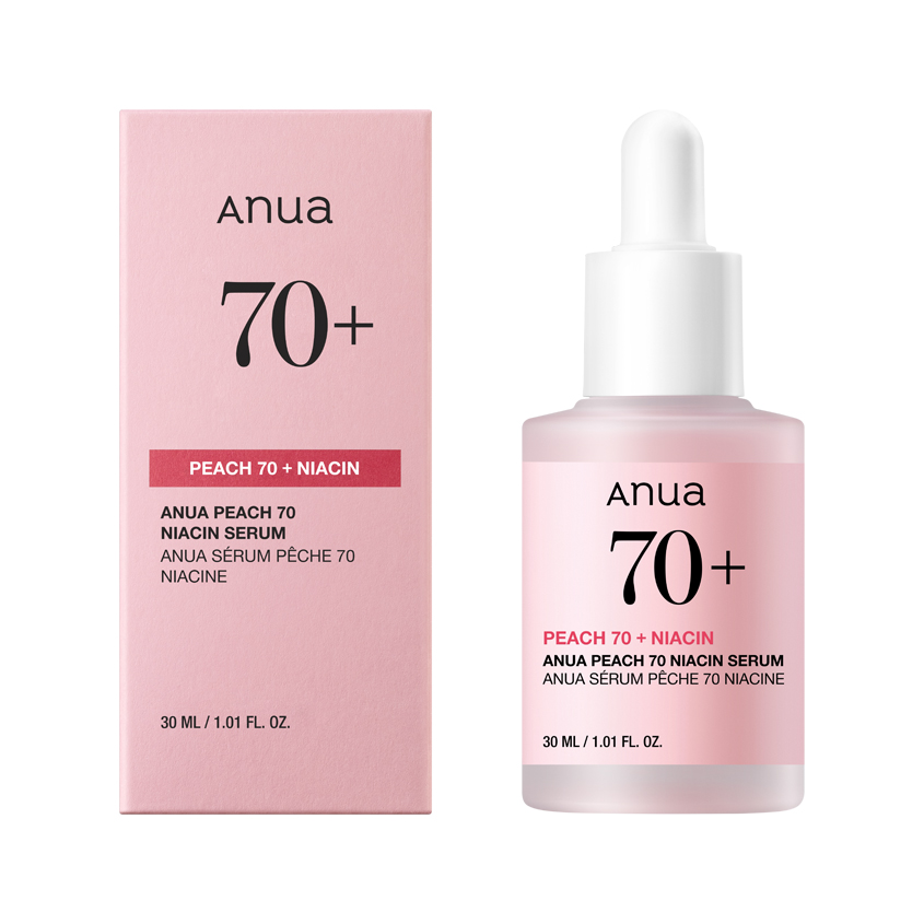 Сыворотка для лица `ANUA` PEACH тонизирующая с ниацинамидом и экстрактом персика 30 мл