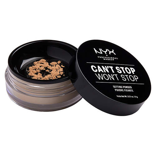 Пудра рассыпчатая для лица `NYX PROFESSIONAL MAKEUP` CAN`T STOP WON`T STOP тон 03