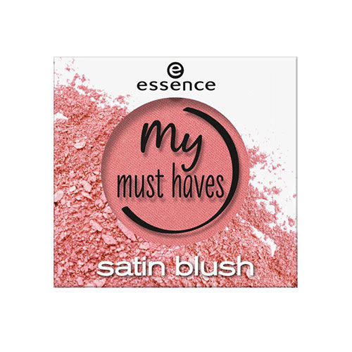 

Румяна для лица ESSENCE MY MUST HAVES тон 02 розовый сатиновые