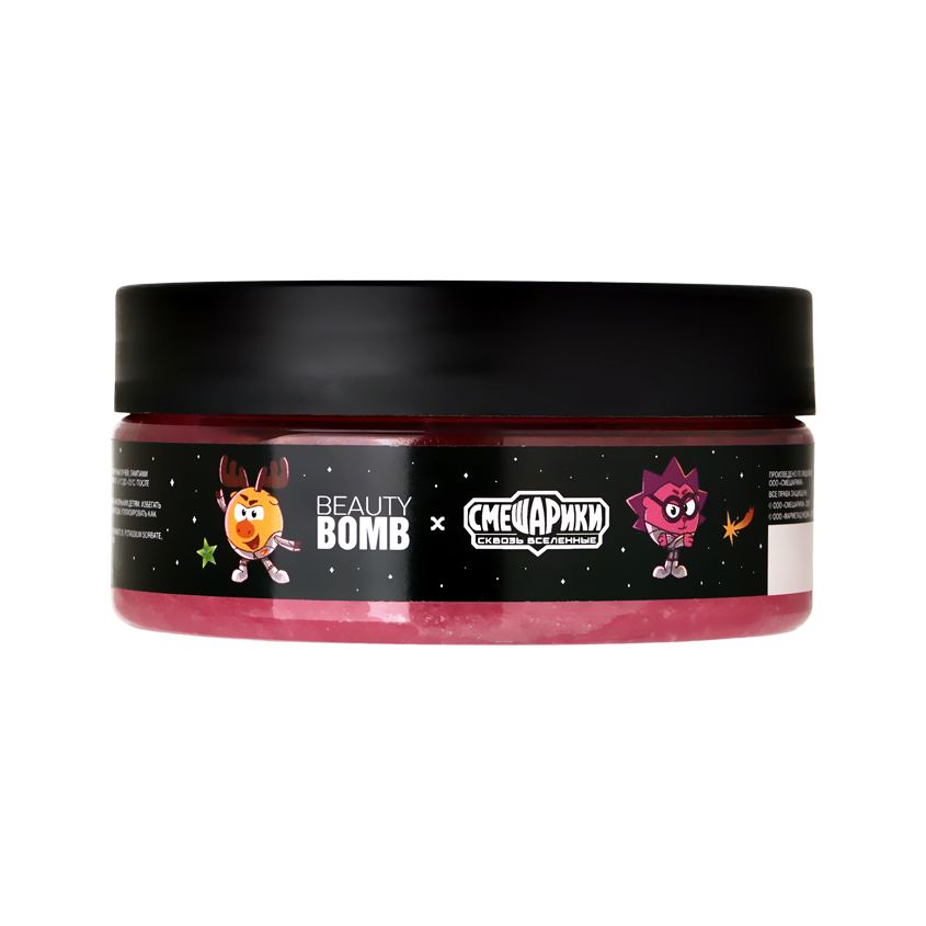 Скраб-слайм для тела `BEAUTY BOMB` СМЕШАРИКИ 200 г