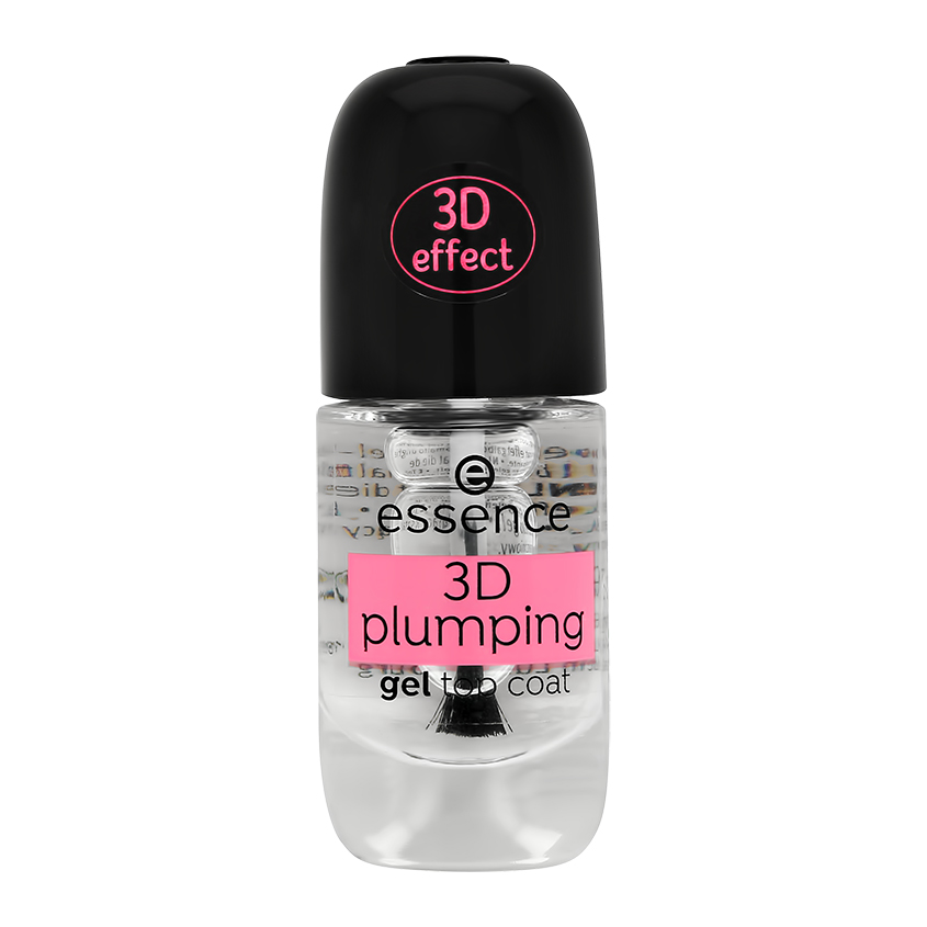 Топовое покрытие для ногтей ESSENCE 3D PLUMPING