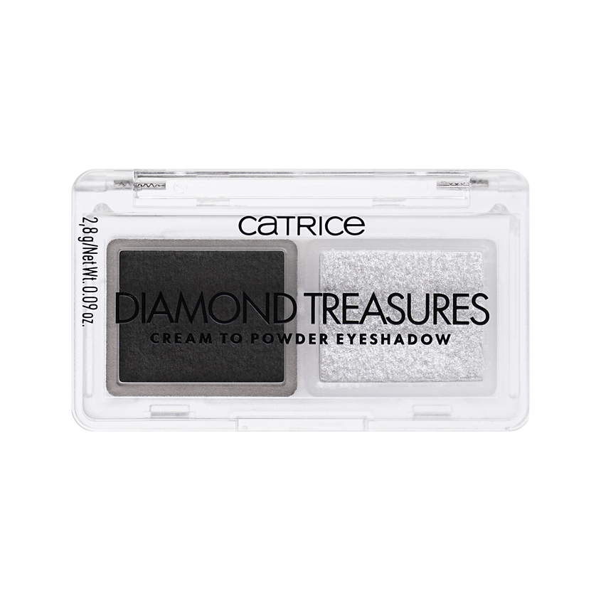 Палетка теней для век CATRICE DIAMOND TREASURES тон 030 Smokey diamond