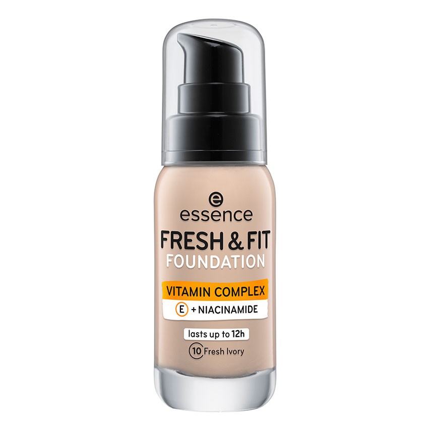 Основа тональная для лица ESSENCE FRESH & FIT NEW тон 10 fresh ivory 30 мл burberry тональная основа fresh glow