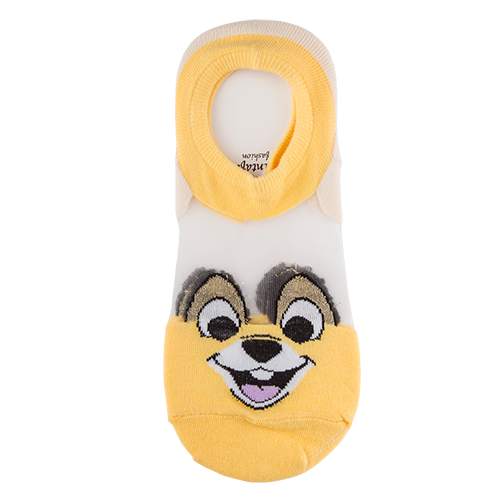 

Подследники женские SOCKS капрон Sweet bunny желтые р-р единый