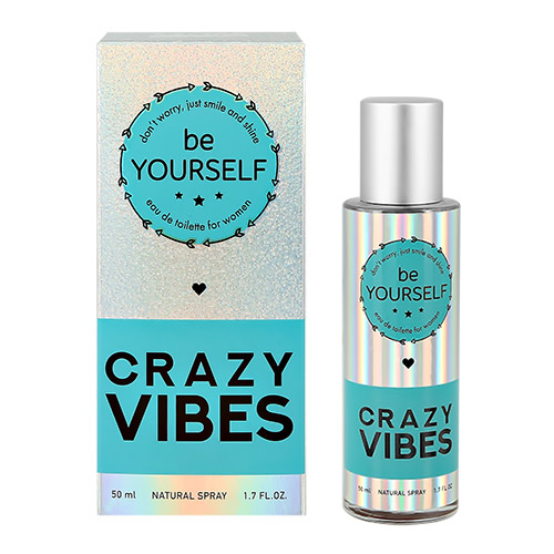 Туалетная вода YOU & WORLD ABOUT YOU BE YOURSELF crazy vibes жен. 50 мл