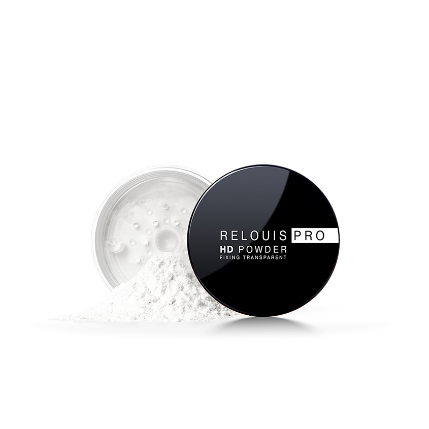 RELOUIS Пудра рассыпчатая для лица RELOUIS RELOUIS PRO HD POWDER фиксирующая прозрачная