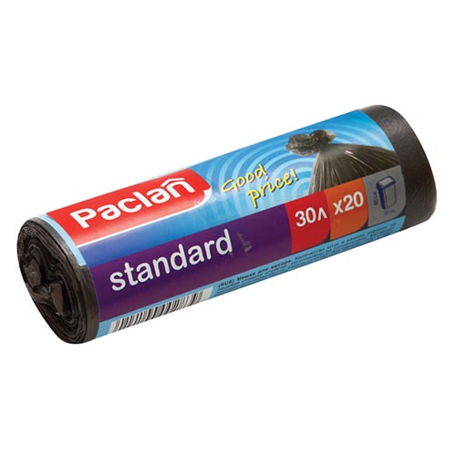 PACLAN Мешки для мусора PACLAN 30 л 20 шт мешки для мусора paclan standard 20 л 40 шт