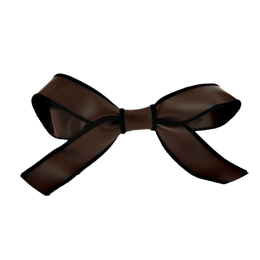 

Заколка-бант LADY PINK LEATHER bow