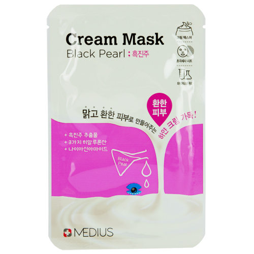 

Маска для лица MEDIUS CREAM MASK с экстрактом черного жемчуга 25 мл