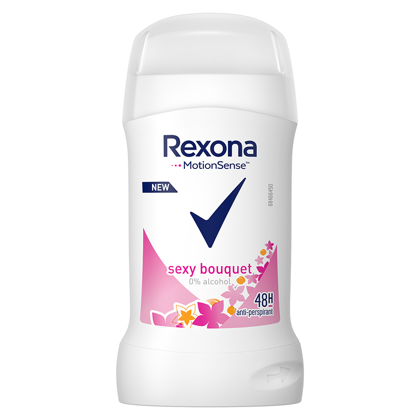 REXONA Део-стик жен. REXONA SEXY BOUQUET цветочный антиперспирант 40 мл rexona део стик жен rexona антибактериальная свежесть антиперспирант 40 мл