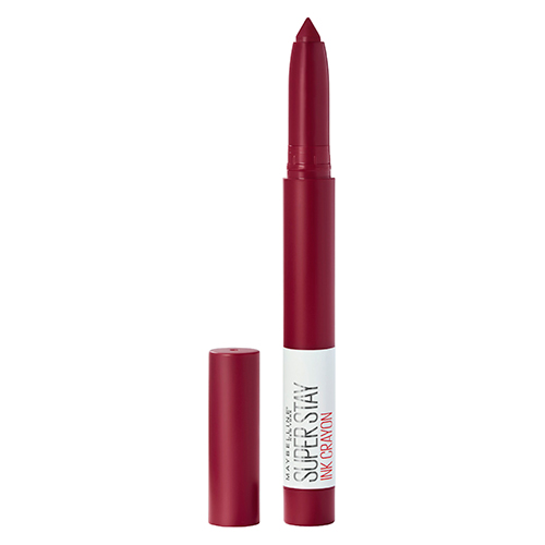 Помада для губ `MAYBELLINE` SUPER STAY INK CRAYON в стике тон 55 стойкая матовая