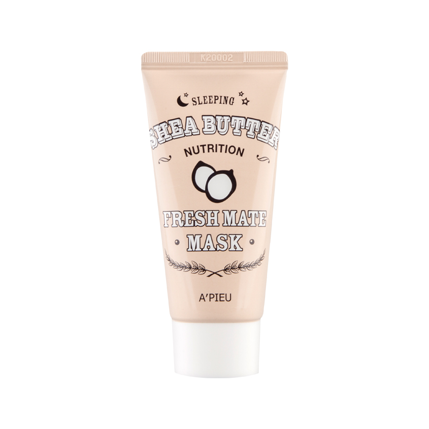 Ночная маска для лица APIEU FRESH MATE MASK питательная с маслом ши 50 мл