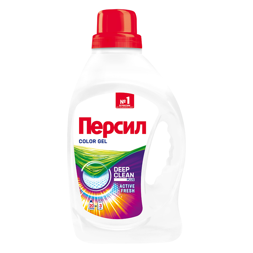 Средство для стирки жидкое PERSIL EXPERT для цветного белья 1,3 л гель для стирки persil премиум color