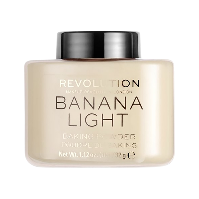 Пудра рассыпчатая для лица REVOLUTION BAKING POWDER тон banana light