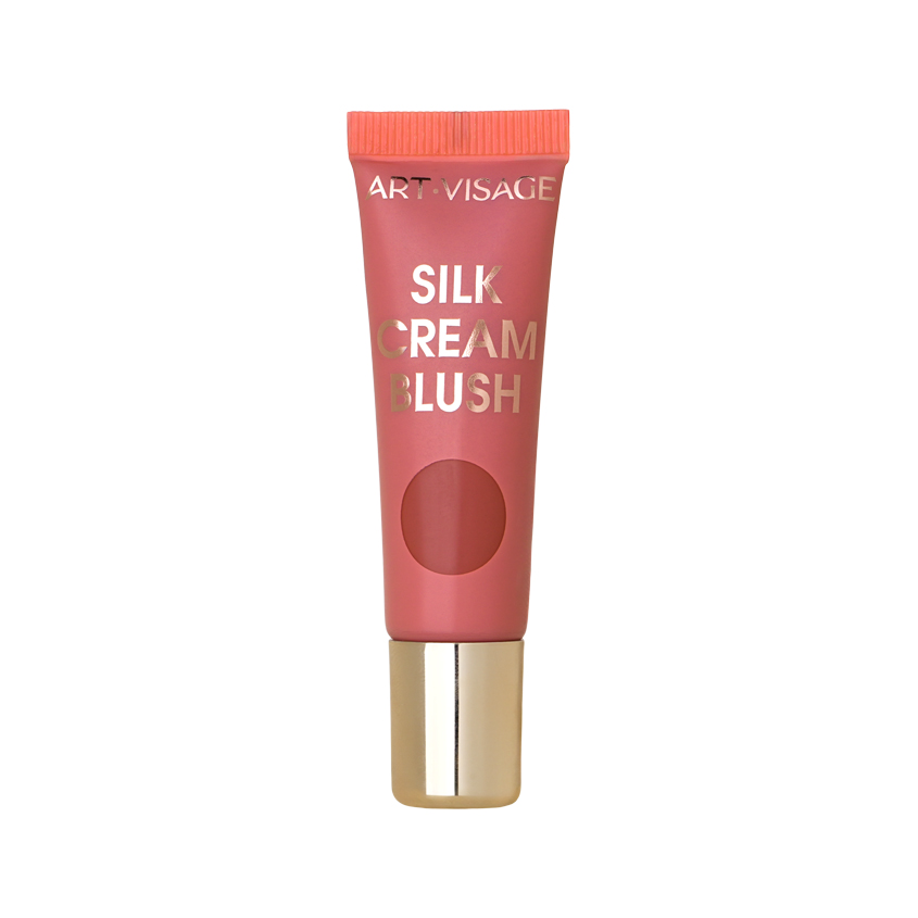 Румяна для лица ART-VISAGE SILK CREAM BLUSH кремовые с сатиновым финишем тон 433 Ягодный