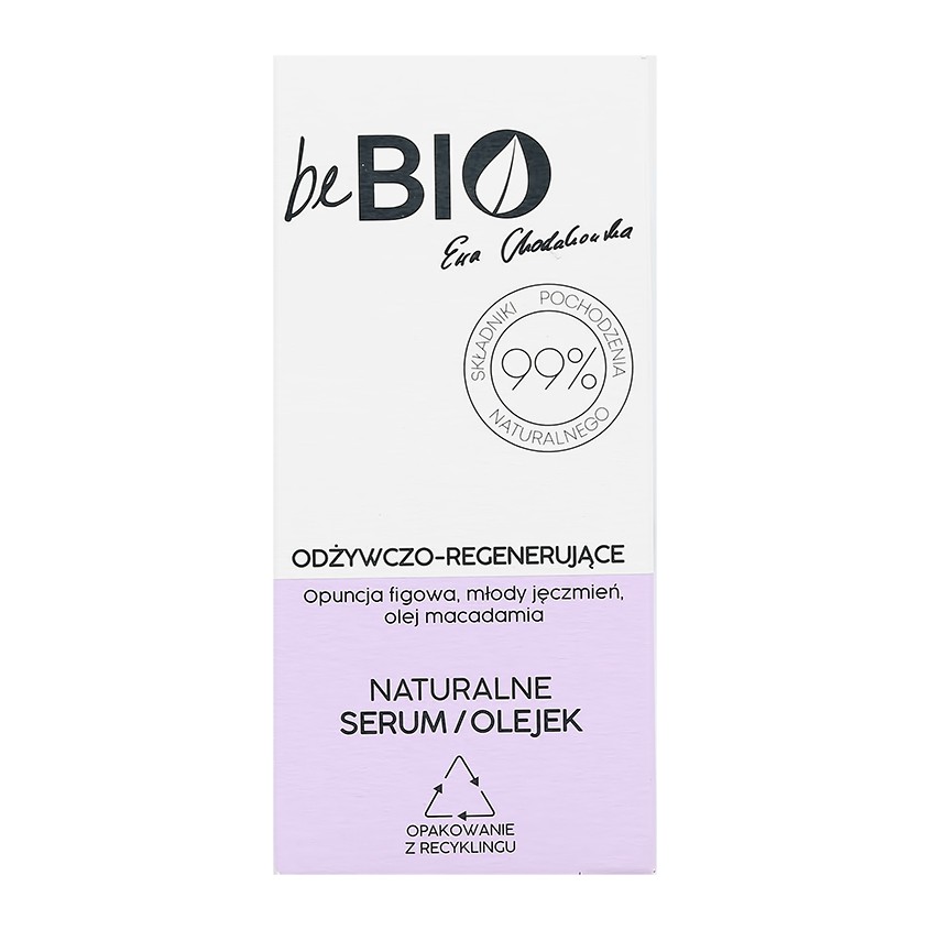 Сыворотка-масло для лица `BEBIO` питательно-регенерирующая 30 мл