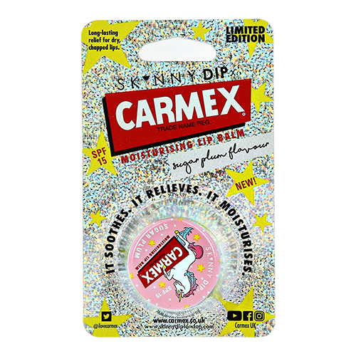 

Бальзам для губ CARMEX САХАРНАЯ СЛИВА увлажняющий в баночке SPF-15 7,5 г