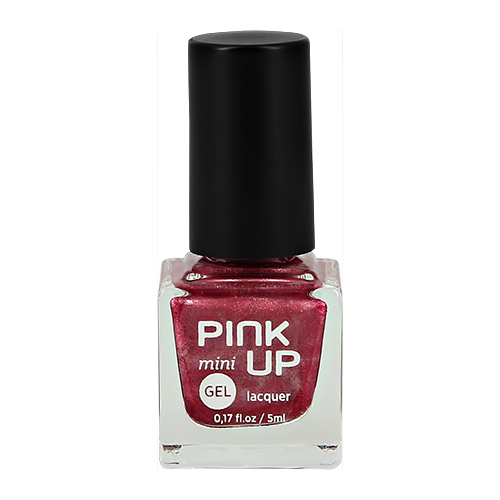 Лак для ногтей PINK UP MINI GEL с эффектом геля тон 48 5 мл