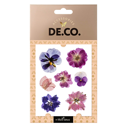 

Татуировка для тела DECO. POTPOURRI by Miami tattoos переводная Violet
