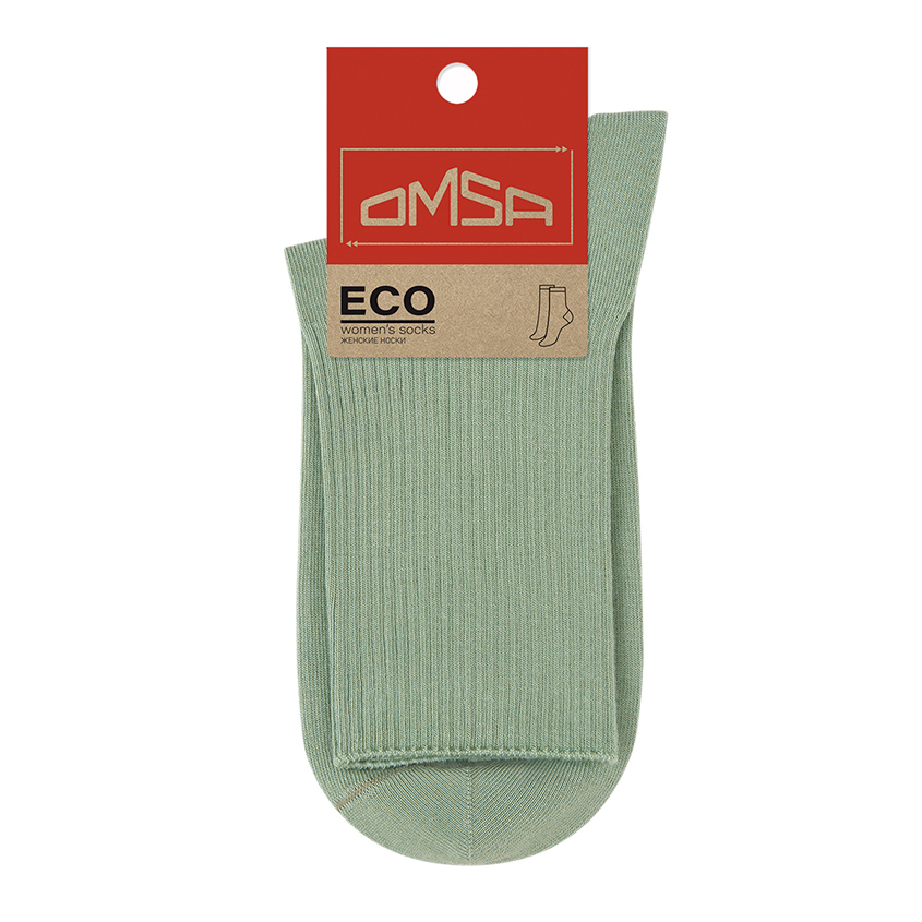 Носки женские `OMSA` ECO с высоким паголенком Menta 35-38